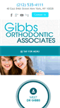 Mobile Screenshot of gibbsortho.com